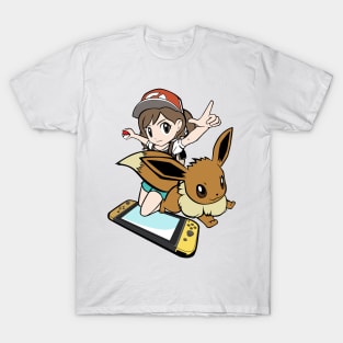 Anime Game Character Trainer Girl T-Shirt